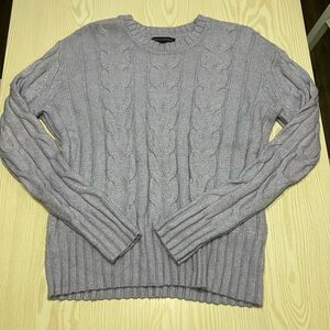 Banana Republic Purple Crew Neck Sweater